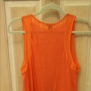 Orange tank